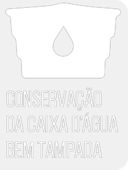 Conservação da Caixa D'Agua bem tampada